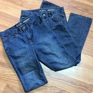 2 pair boys jeans